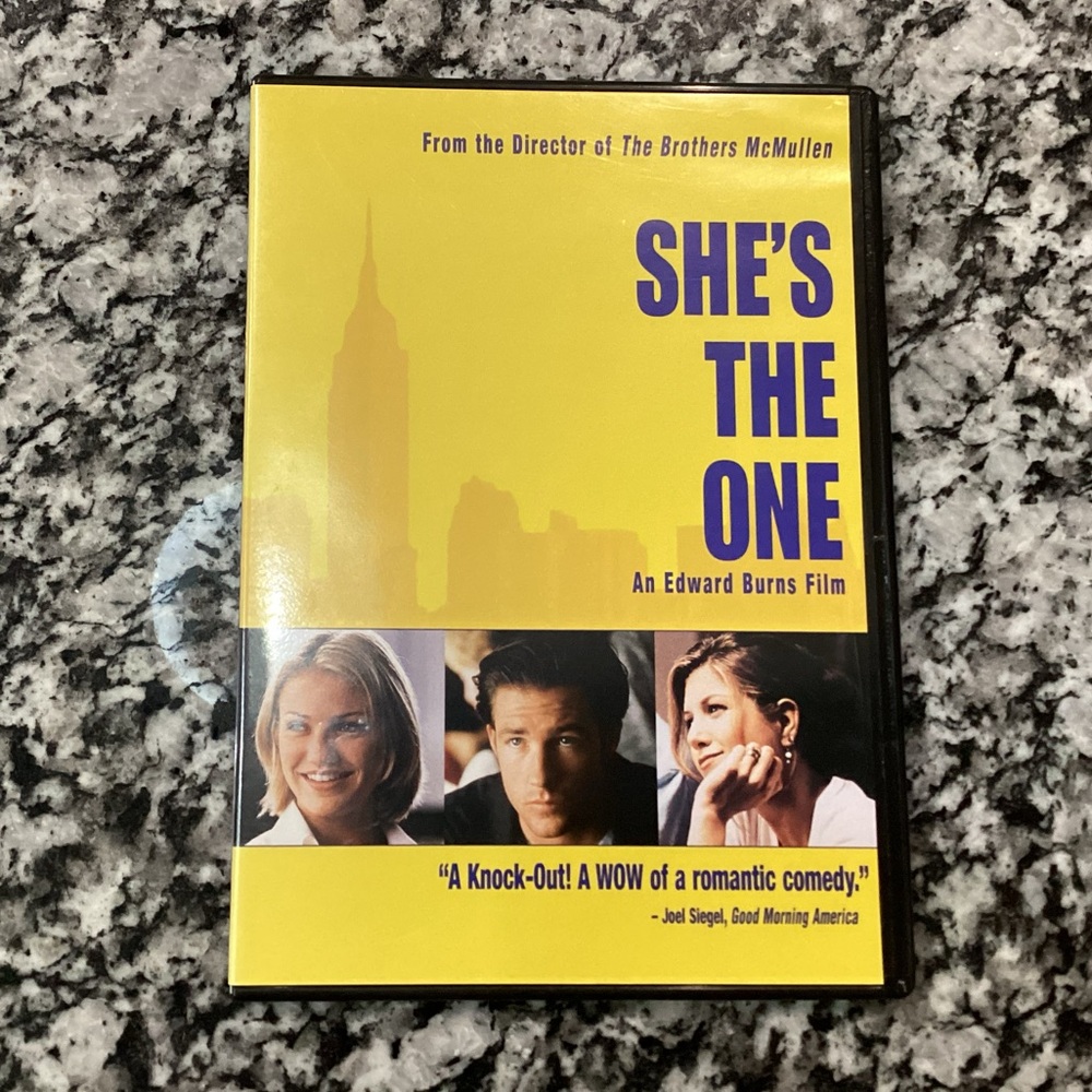 🔵🔵🔵 She’s The One - DVD - Cameron Diaz - Jennifer Aniston - Edward Burns & More